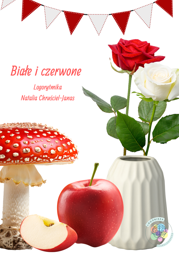 Białe i czerwone scenariusz logorytmiczny
