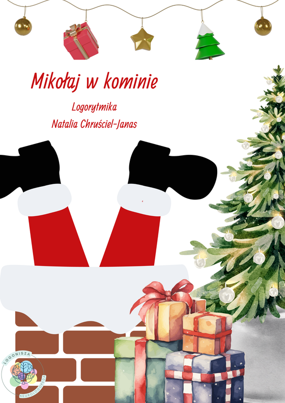 Mikołaj w kominie scenariusz logorytmiczny