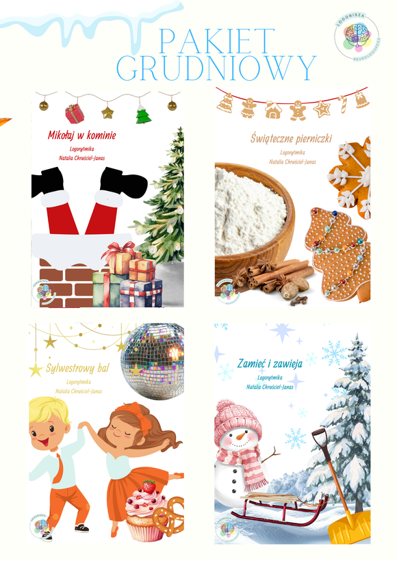 Pakiet scenariuszy na grudniowe zajęcia logorytmiczne 2025